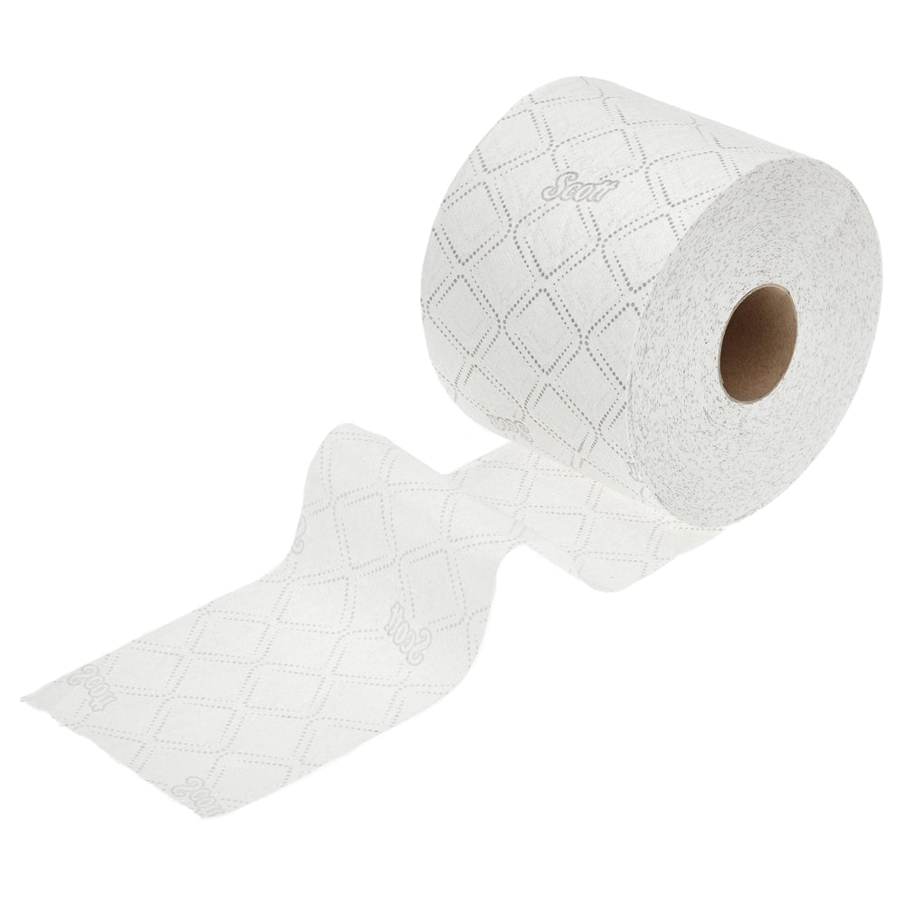 Scott® Essential™ Toilettenpapierrollen 8517 – 2-lagiges Toilettenpapier – 6 Packungen mit je 6 Rollen x 600 Blatt, weiß (insges. 36 Rollen/21.600 Blatt)