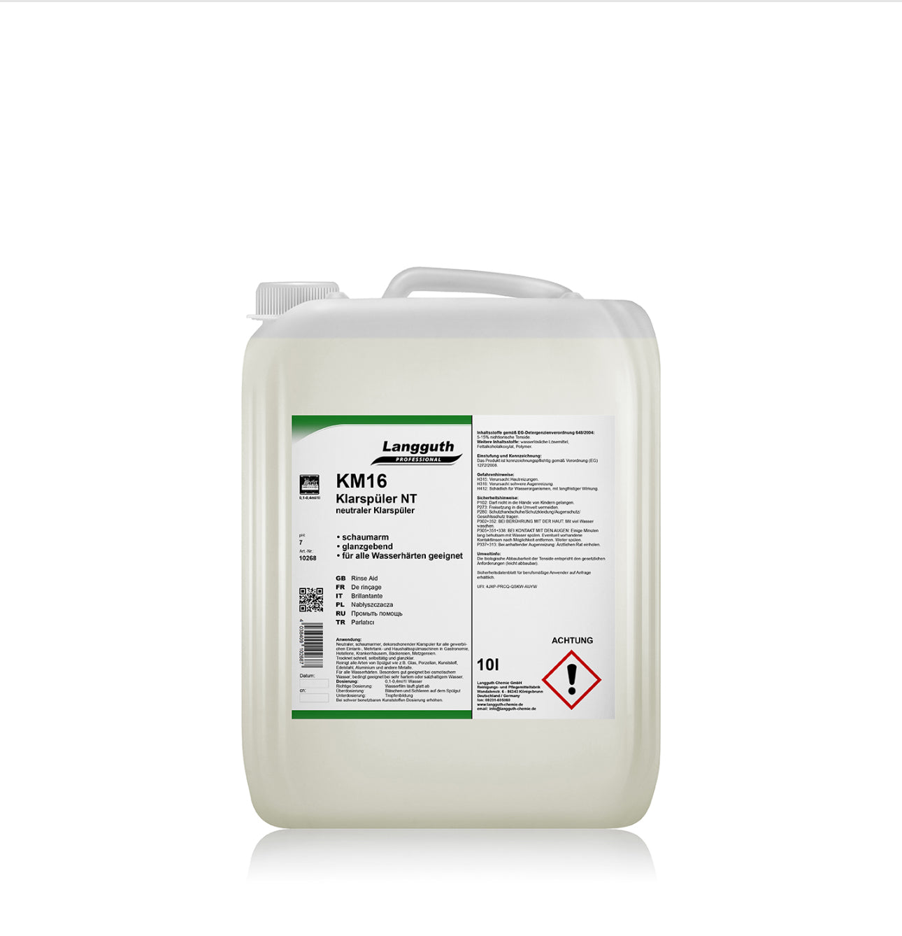 Neutraler Klarspüler 10l - KM16