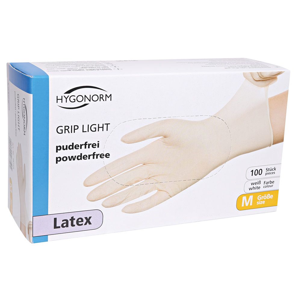 Latexhandschuhe Grip Light weiß | puderfrei