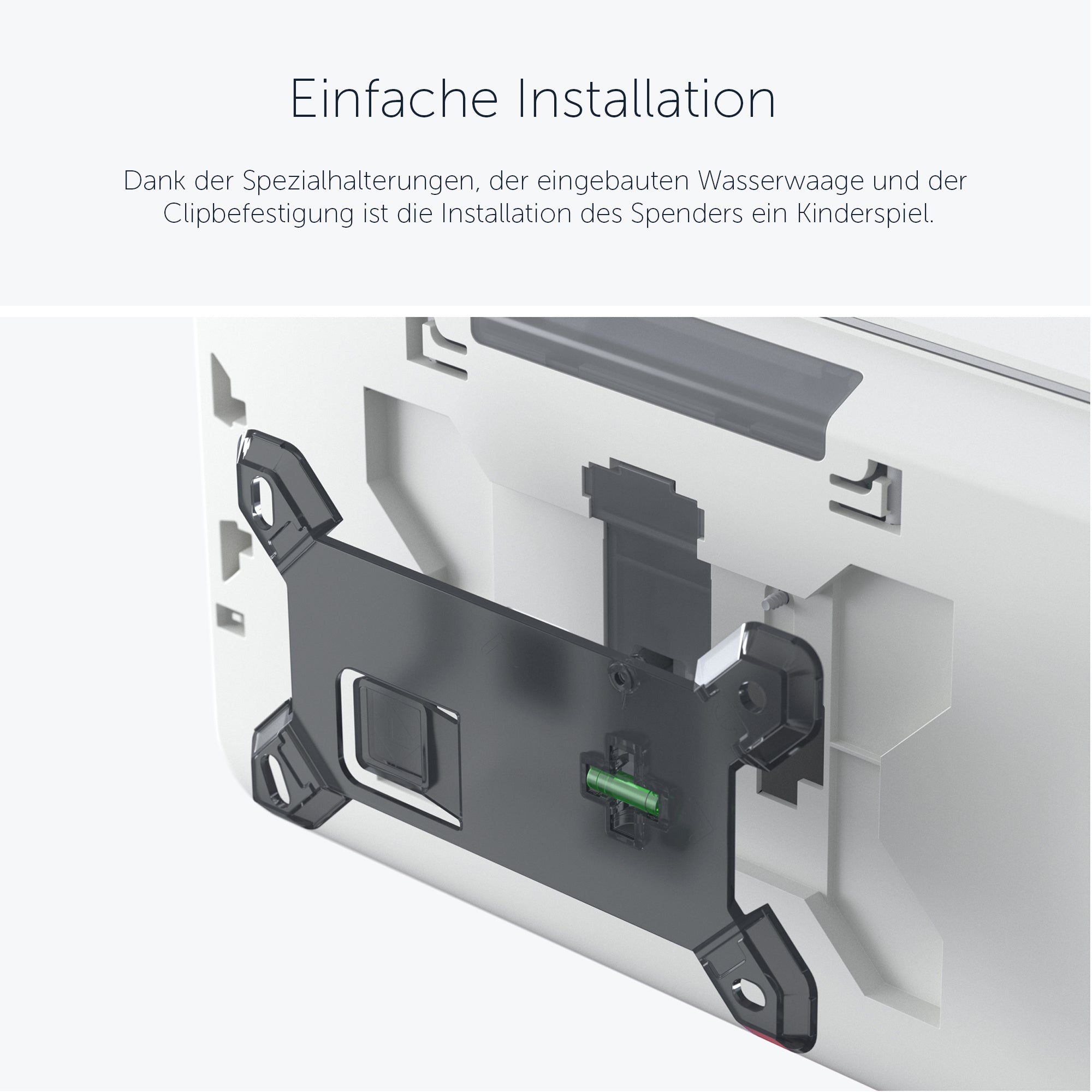 Kimberly-Clark Professional™ ICON™-Standard-Toilettenpapierspender mit 2 horizont. Rollen (53945), mit weißer Blende im Mosaikdesign; 1 Spender und Blende pro Verkaufseinheit