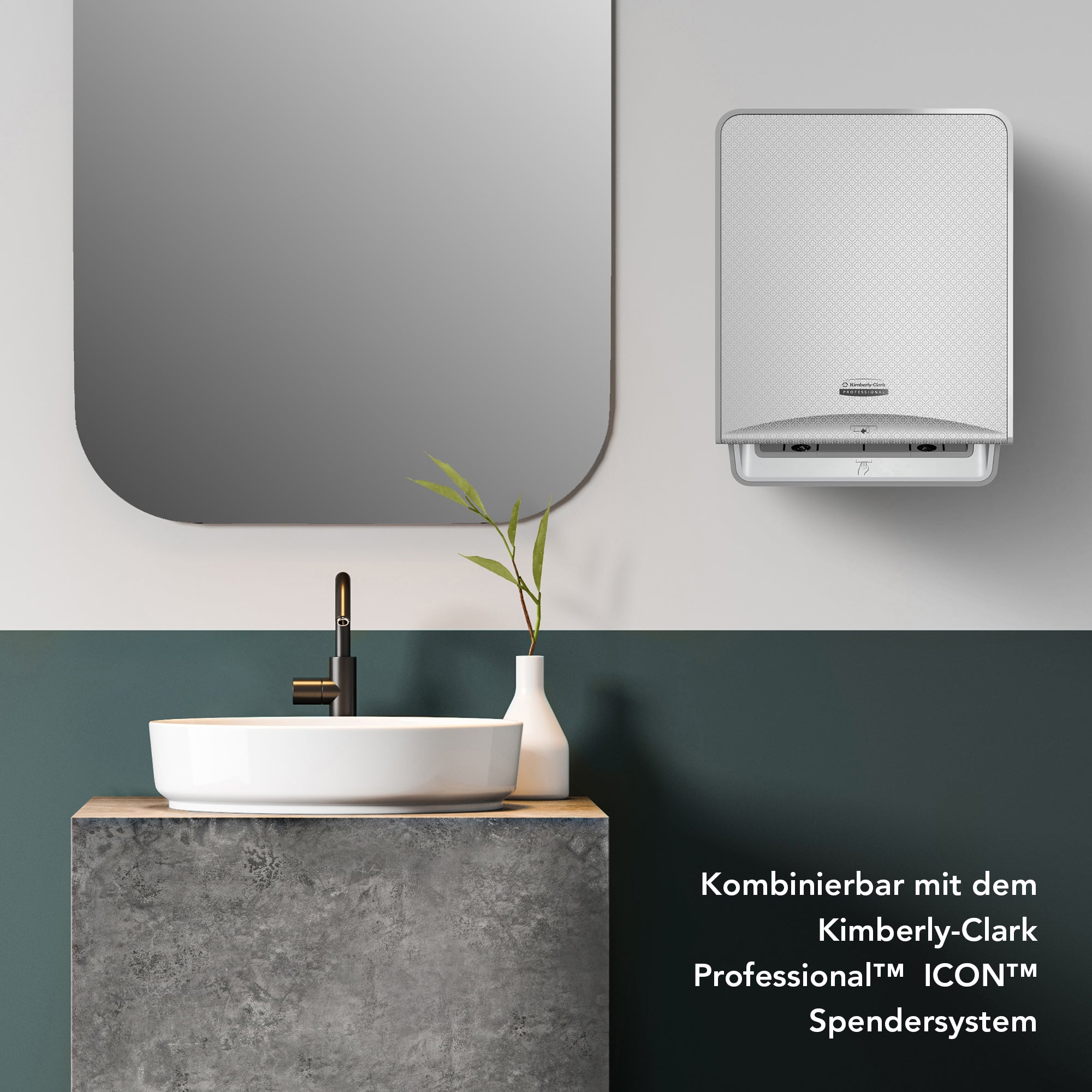 Scott® Essential™ Rollenhandtücher 6638 – E-Roll Papierhandtuch-Großrolle – 6 x 380 m weiße Papierhandtuchrollen (insg. 2.280 m)