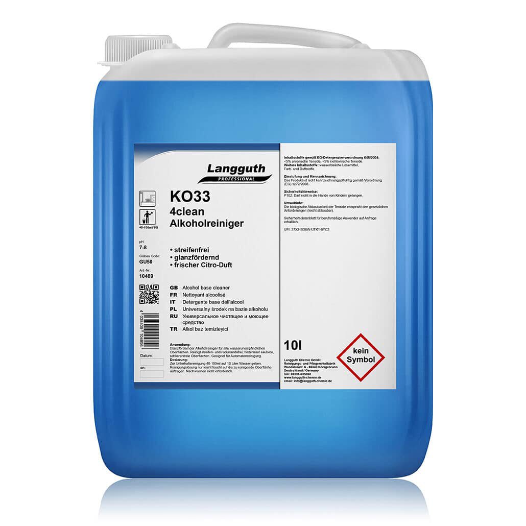KO33 - 4clean Alkoholreiniger