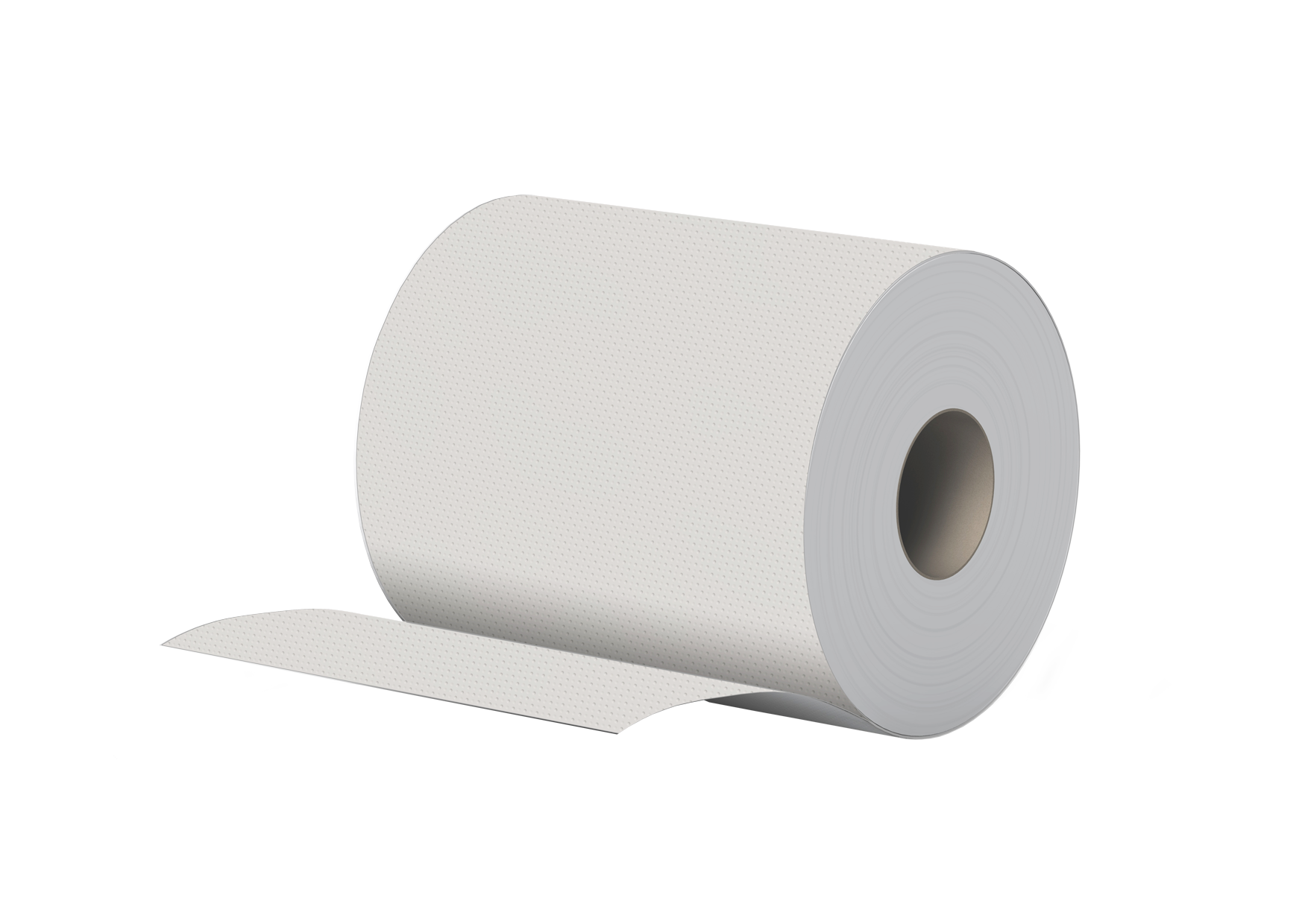 Handtuchrolle 24 Rollen, 2-lagig, recycling, 143m, 650 Blatt, 6cm Hülse, Innenauszug + Außenabwicklung