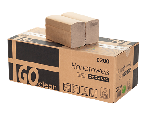 Papierhandtücher, 1-lagig, recycling, braun, interfold 21 x 24cm