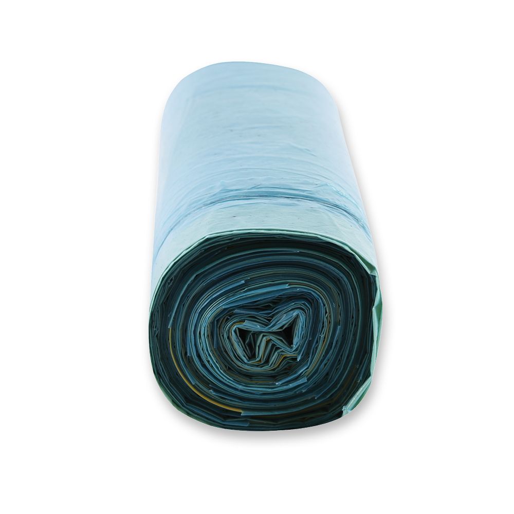 Müllbeutel mit Zugband Eco, 60 l | LDPE, Rolle