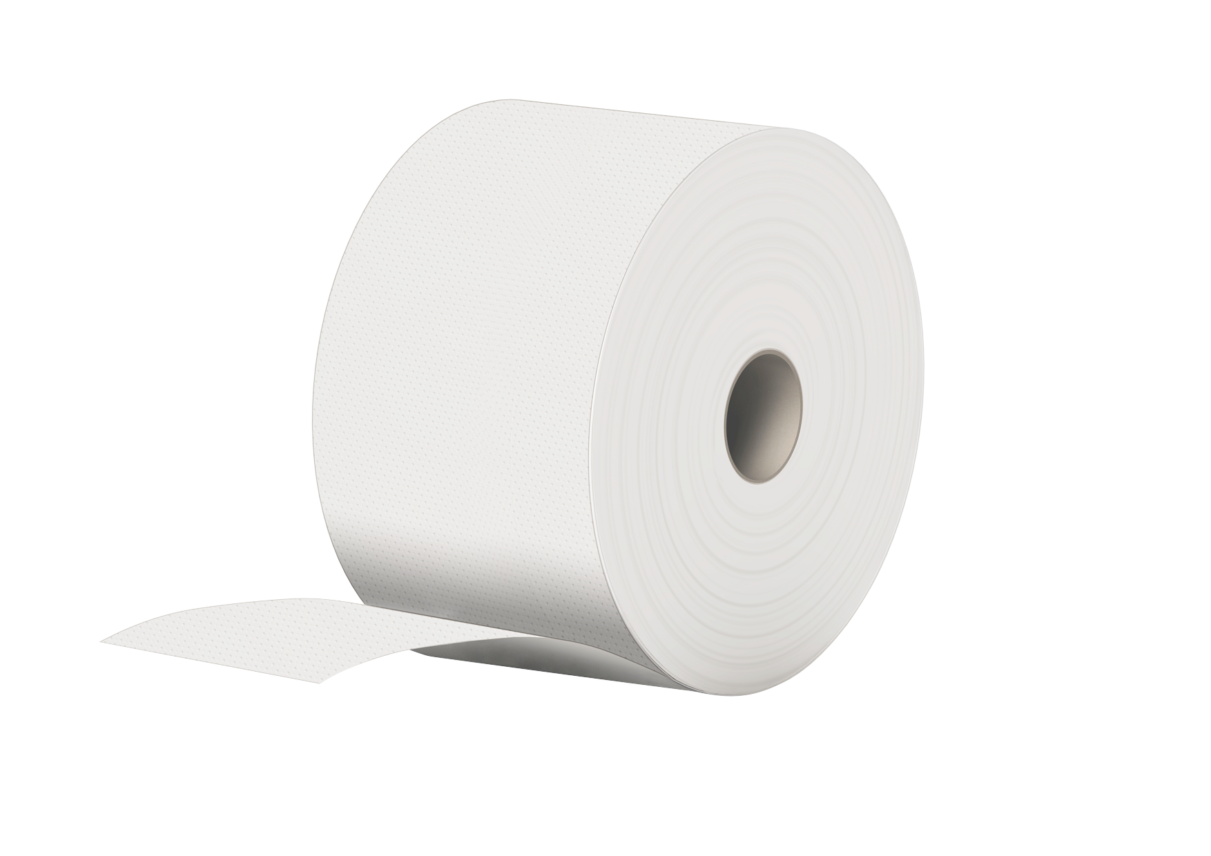 Putzpapier 48 Rollen Palette , weiß, 2-lagig, recycling, 22x37cm, 1500 Abrisse