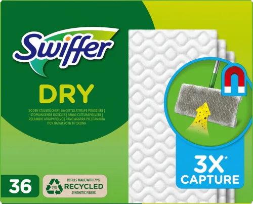 Swiffer Trocken Wischtücher Nachfüllpackung 36 Tücher