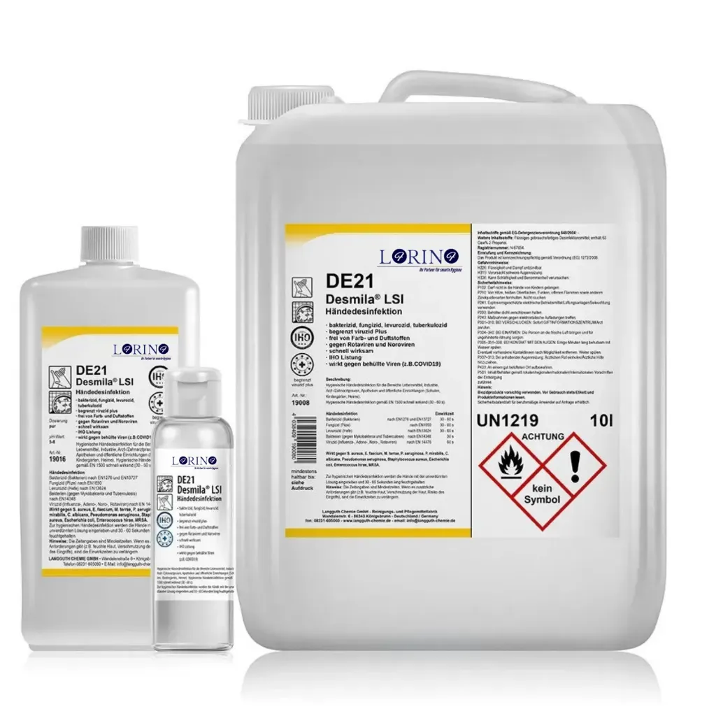 Händedesinfektion DE21 Desmila LSI 20x100ml
