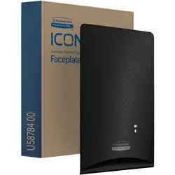 [LO58784] KC ICON Spenderfront für Handseifen- und Desi-Spender, schwarz