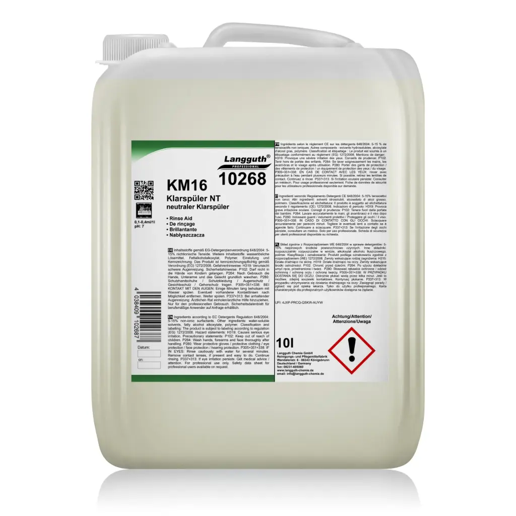 Klarspüler KM16 NT 10L