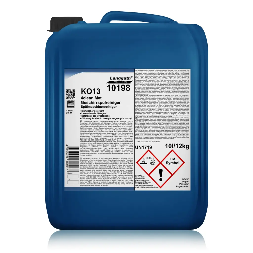 [LO10198] Geschirrspülreiniger Mat KO13 10L