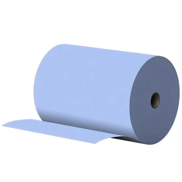 Putzpapier 3 lagig PREMIUM BLAU 2 Rollen
