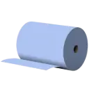 Putzpapier 3 lagig PREMIUM BLAU 2 Rollen