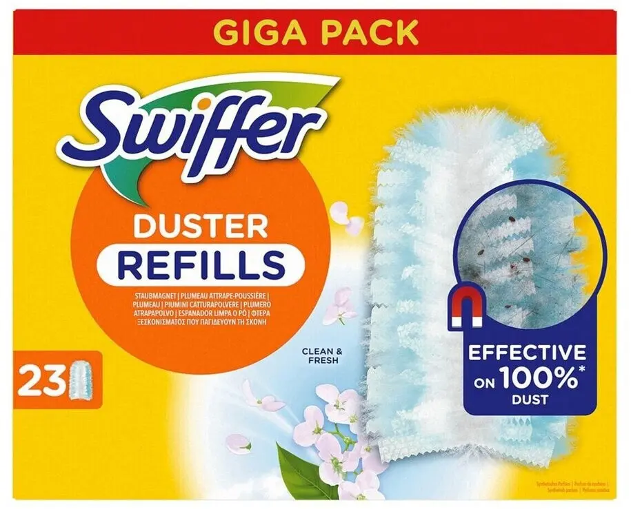 Swiffer Staubmagnet mit Duft Nachfüller 23 Tücher