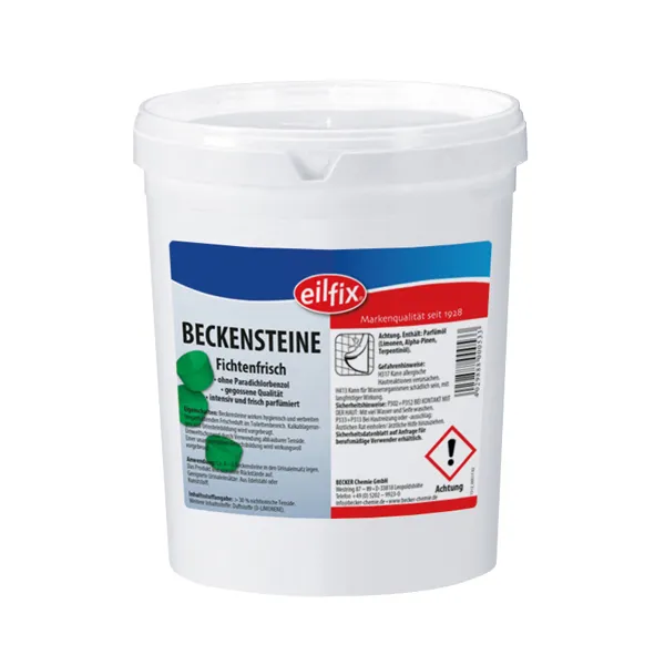 [LO65316] Beckensteine Klosteine Eilfix Fichte 1 kg
