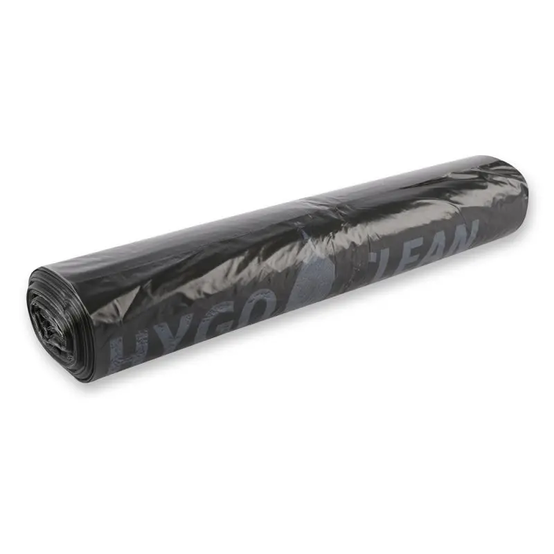 [LO32303] Müllsäcke Eco, 120L | LDPE Rolle (Schwarz)