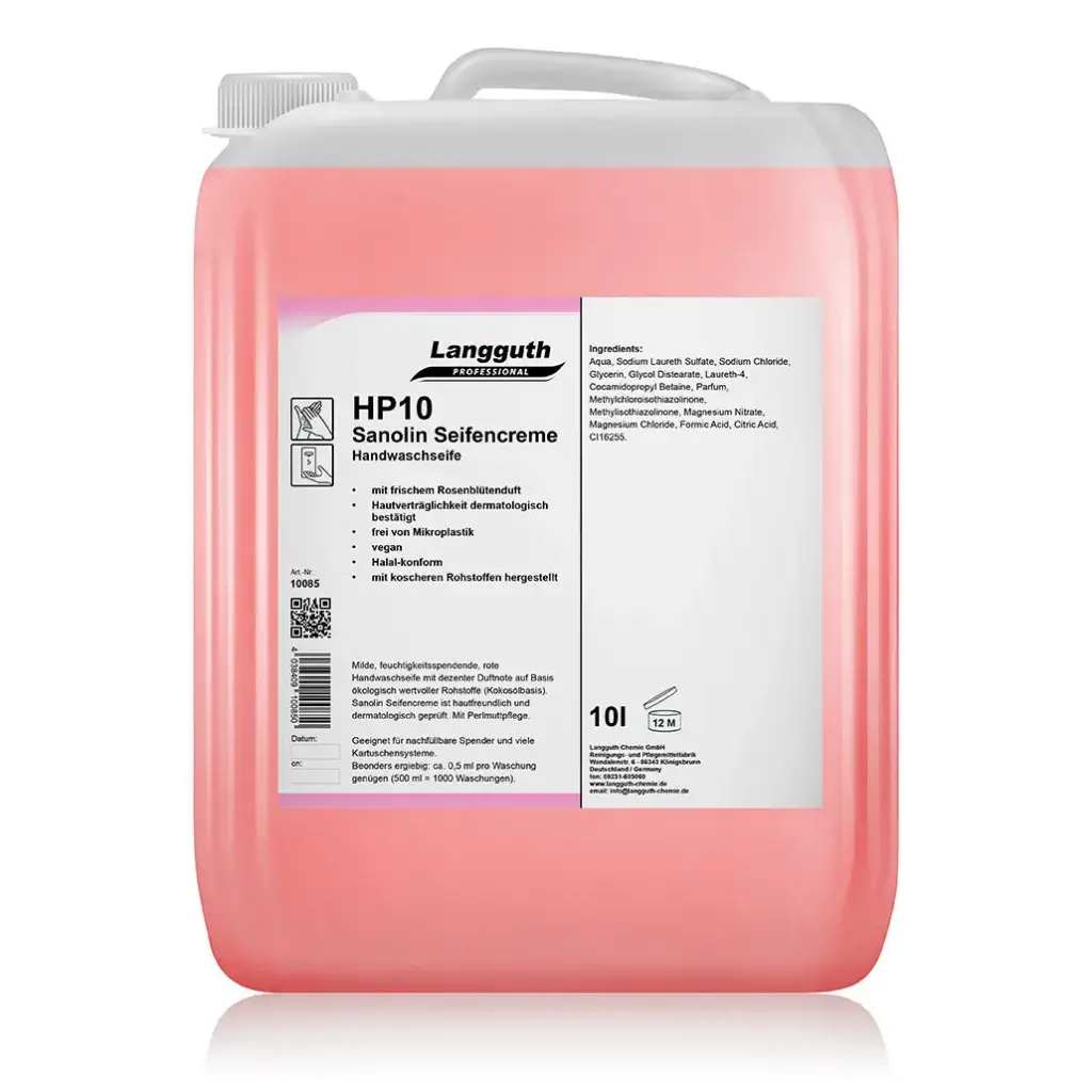 [LO10085] Seifencreme Sanolin HP10 10L