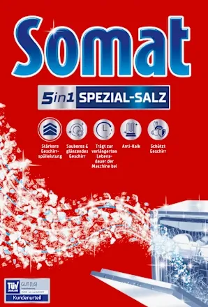 Somat Spülmaschinensalz 5in1 Spezialsalz 1,2kg