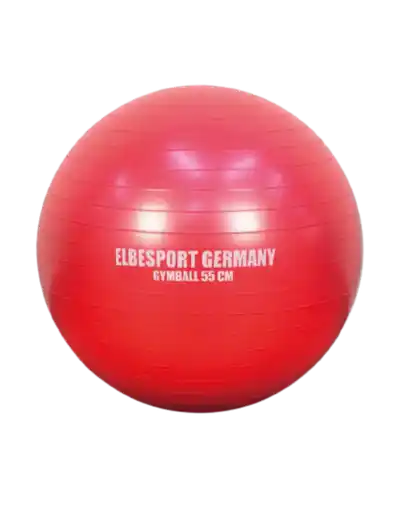 ELBESPORT Gymnastikball, 55 cm (rot 11041)